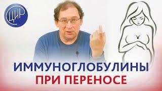 Иммуноглобулины. Как иммуноглобулины влияют на зачатие и зачем их назначают при переносе? Гузов И.И.