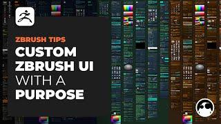 Creating a custom ZBrush UI that works