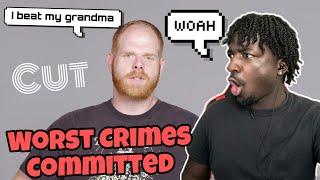 100 People Tell Us the Worst Thing They've Ever Done | Keep it 100 | Cut REACTION!!! (Burnt Biscuit)