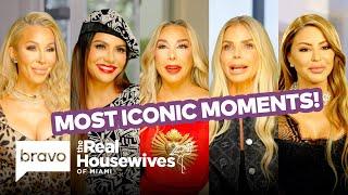 The Real Housewives of Miami Revisit the Most Iconic Moments | RHOM | Bravo