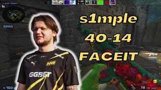 s1mple 40Kills EZ WIN | Ancient POV | FACEIT Ranked | June 7, 2023