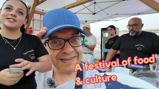 Ta' Xbiex Malta - What I Ate at this AMAZING Outdoor Festival (Connecting Through Culture 2025)