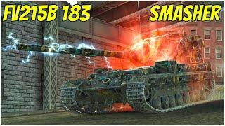 BIG BOSS FV215b 183 & Smasher ● WoT Blitz