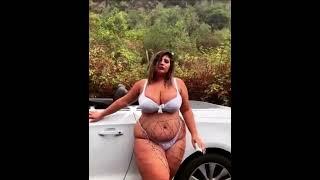 natalia lozano very fat belly