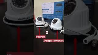 AHD cameras Vs IP cameras, Difference.