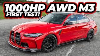 1000HP AWD M3 "Supercar Killer" FIRST TEST | 2.3s 0-60 MPH! (We Bought Another M3?!)