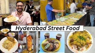 Hyderabad Street Food [Part 1] | Hyderabadi Chicken Biryani, Osmania Biscuits, Shawarma and more