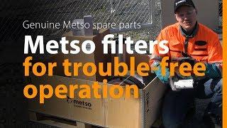 Metso filters for the Lokotrack® mobile plant