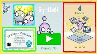 Lightbot Programming Puzzles - LOOPS All Levels