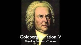 Bach Goldberg Variation No V