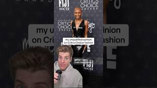 Critics Choice Awards fashion review 