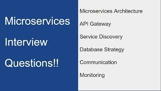 Microservices Interview Questions