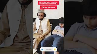 wow beautiful Recitation in Quran of surah Rahman #beautiful #recitation #quran #tilawat #views .
