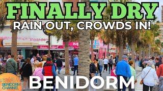 BENIDORM - From Storm to Sun - Busy Day at the Bars!