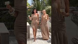The Perfect Our LAVERNA midi + MINVERVA maxi in an earthy beige hue#fashion #style #outfit #shorts