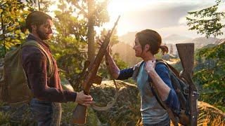 The Last of Us 2 - Tommy teaches Ellie how to shoot