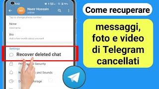 Come recuperare chat, messaggi, immagini e video di Telegram cancellati (2024)