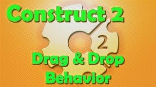 Construct 2 Tutorial - Drag and Drop Behavior