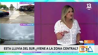 Alerta temprana por lluvias en el sur de Chile por sistema frontal | Tu Día | Canal 13