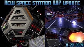 Empyrion Galactic Survival - New space station WIP update 8/20/2024