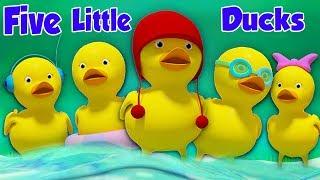 öt kis kacsa | Gyerek Dalok Magyarul | Five Little Ducks | Kids Tv Hungary