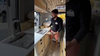 Van Camper Unique Build with Hidden Shower