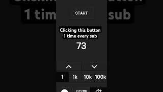 clicking this button 1 time every sub #clicking #subscribe #button