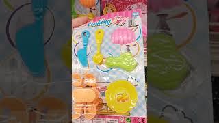 Mini cooking toy playset