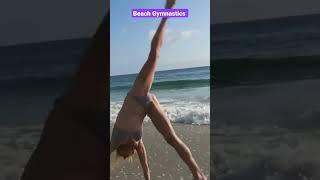 beach gymnastics #shorts