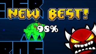 The 5 Stages of Grief Portrayed by Geometry Dash