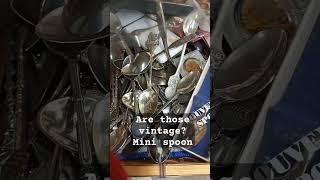 Vintage or Not? they are super tiny spoon .What do you think?