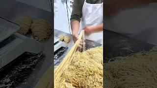 ‍ Making Bamboo-Pole Noodles: Chewy, Eggy, and Pure Cantonese Flavor!