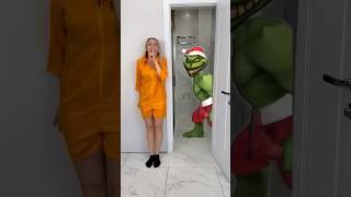 The Grinch Steals a Prisoner and a Spiderman #shorts by Leisi Crazy