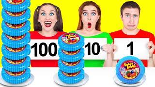 1, 10 или 100 Слоев Еды Челлендж от Multi DO Challenge