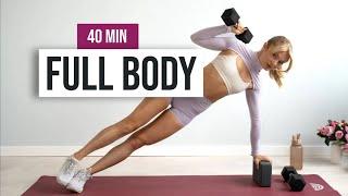 40 MIN KILLER STRENGTH - Full Body Workout with Weights