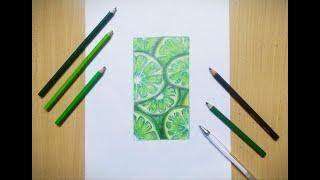 REALISTIC AESTHETIC LEMON SKETCH MADE WITH PENCIL || vaibhavi soni arts ||