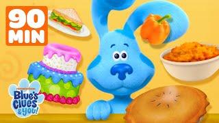 90 Minutes of DELICIOUS Food w/ Blue!  | Blue's Clues & You!