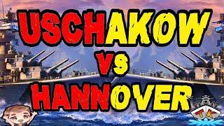 Uschakow vs. Hannover 12vs12 *Kradonische Gefechte* ️ in World of Warships 