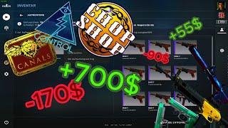 4 RISKY CSGO TRADE UPS FOR 3 DIFFERENT RARE COLLECTIONS