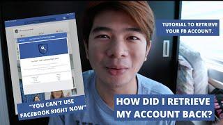 YOU CAN'T USE FACEBOOK RIGHT NOW || HOW TO FIX LOGIN PROBLEM? QUICK TUTORIAL ON RETRIEVING FB 2020