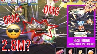 FREE PLAYER MONK ASURA STRIKE 2.8M GUIDE RAGNAROK MOBILE