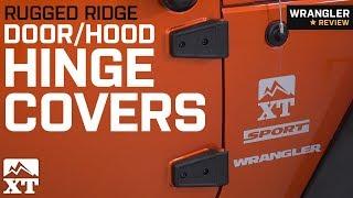 Jeep Wrangler Rugged Ridge Door/Hood Hinge Covers (2007-2018 JK 2 Door) Review