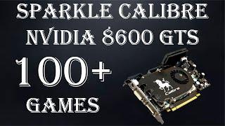 Очередной привет из 2007 года. Sparkle Calibre Nvidia 8600 GTS 512mb.