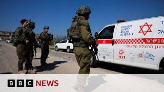 Two Israeli soldiers killed in West Bank shooting | BBC News