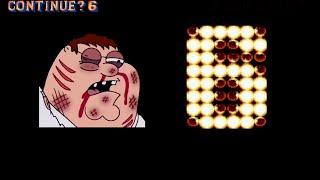 Street Fighter 2/Family Guy - Peter Griffin's Versus and Game Over Portrait vs. Mr. Washee Washee