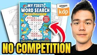 NEW Amazon KDP Niche with NO Competition - Shaped Word Search Tutorial