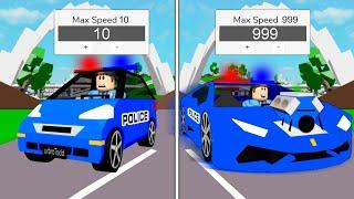 Upgrading SLOWEST to FASTEST Police Car!! (Brookhaven RP)