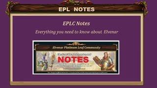 EPLC Notes - Everything You Need To Know About Elvenar