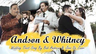 ANDSON & WHITNEY | KONKANI WEDDING TOAST SONG | BY BAB ANDREW AND JOAO DE ZUARI