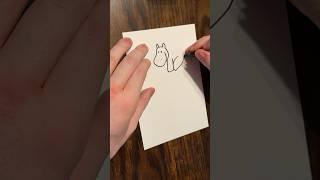 Trent is a man of very few words, but his art couldn’t be more expressive! #autism #artist #drawing
